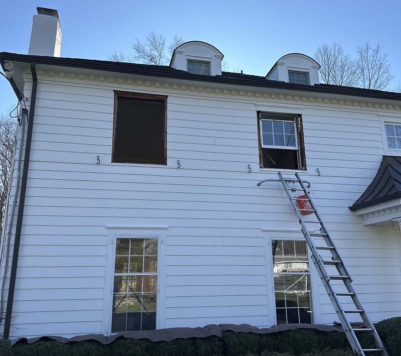 Double hung window removal